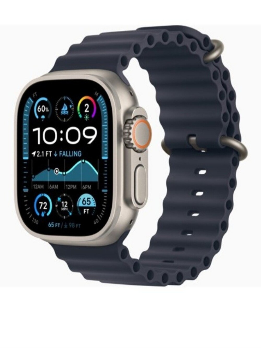 Apple Watch Ultra 2 Version 9.0 Titanium Ceramic Case Saphire Crystal Dive 40M